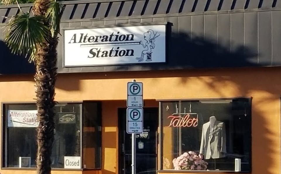 The Alteration Station storefront on NE Broadway, Portland